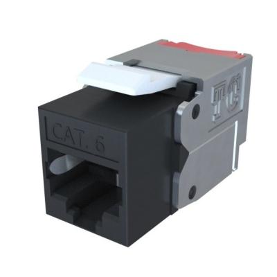 China O ouro trapezoide da polegada do soquete 50u de UTP CAT6 Jack Toolless RJ45 chapeou à venda