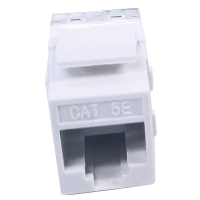 Cina Oro trapezoidale del modulo 50u di UTP Cat5e Jack Rj 45 trapezoidali placcato in vendita