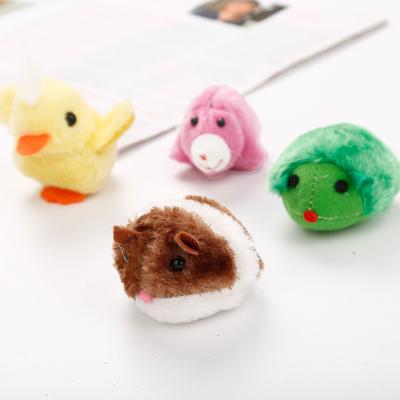 China Wholesale Stocked Plush Vibration Pull String Toy For Cat for sale