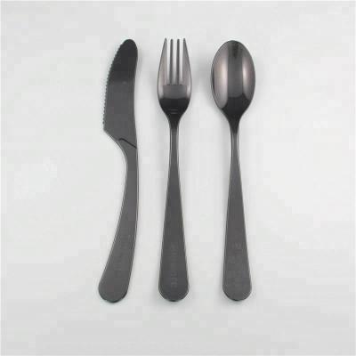 China Eco - Friendly 100% Disposable Compost CPLA Cutlery Set Eco - Friendly for sale