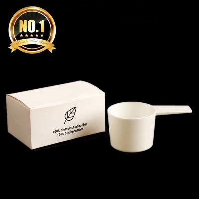 China High quality eco-friendly 40ml disposable new product 30ml for food measuring scoop biodegradable for sale