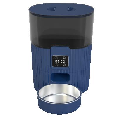 China China OEM Custom Automatic Wifi Timer Dog Food Dispenser Stainless Steel Pet Driver Automatic Smart Cat Automatico Mascota Para Perros for sale