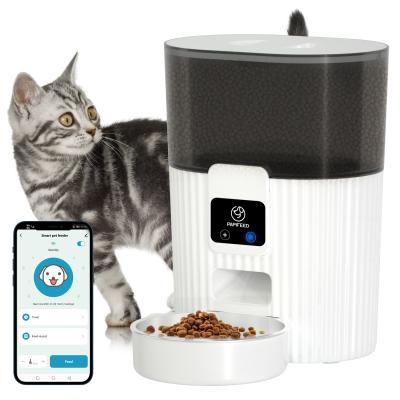 China Hot sale alimentador d'alimentador d'automatico de Para mascotas de WIFI scam automatic control por aplicacion auto amazon pet rolls driver for sale