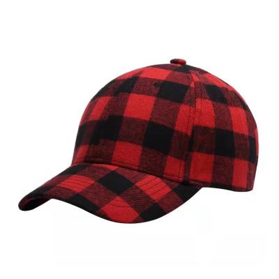 China COMMON 17 Year Old Factory Custom Unisex Plain Structured Checked Baseball Cap Caps Hat Caps For Women Mens for sale