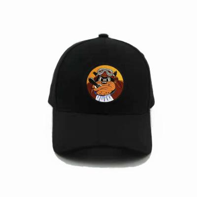 China New Arrival 17Years JOINT Factory Structured Black Sports Hats Cover 2D Embroidery Patch Baseball Cap for sale