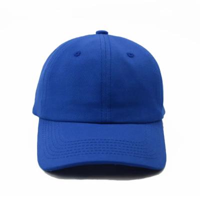 China Factory 17Years Hot Sale Plain Logo Royal Blue Sports Dad Hats Hat Custom COMMON for sale