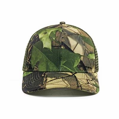 China Casual Custom Women's Yupoong Yupong Plain Camouflage Foam Mesh Ripped Trucker Hat Hats Caps With Custom Logo for sale