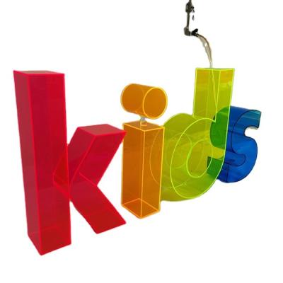 China New Arrival Multifunctional Customized Acrylic Letters 3D Durable Large 3d Letters For Store Outdoor Signage for sale