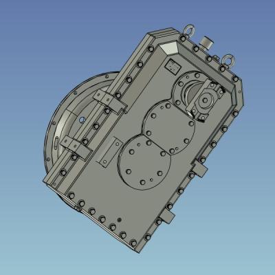 China 260KW One Input One Output Transfer Case for Hydraulic Pump for sale