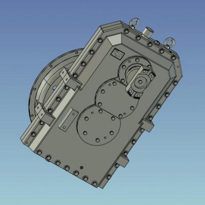 China 350KW One Input One Output Transfer Case for Hydraulic Pump for sale