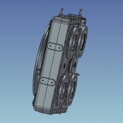 China 890KW One Input Four Outputs Transfer Case for Hydraulic Pump for sale