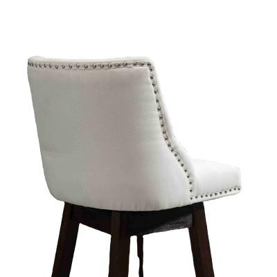 China Suitable Quality High Foot Swivel Modern Guaranteed Solid Price Bar Chairs For Kitchen for sale