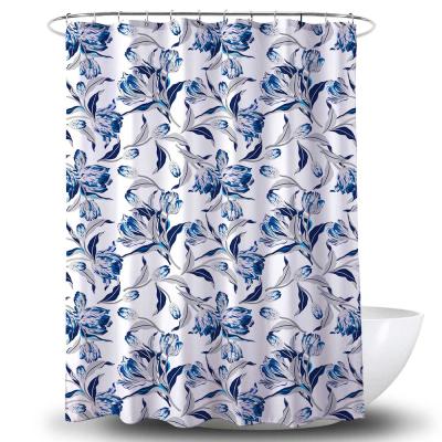 Chine Durable Custom Water Repellent Printing Bathroom Shower Curtain Machine Washable Shower Curtains à vendre