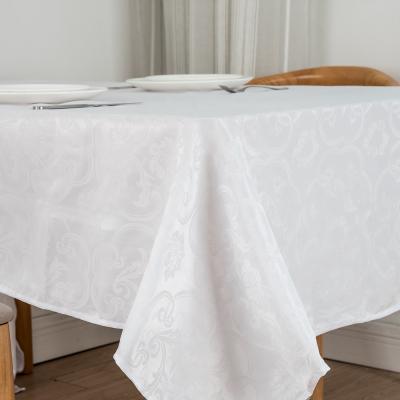 China Waterproof Jacquard Tablecloth Table Cover Waterproof Great for Banquet, Parties, Dinner, Kitchen, Wedding Table Cloths for sale