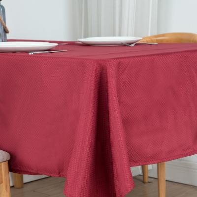 China Rectangle Waterproof Tablecloth in Washable Polyester - Great for Buffet Table, Parties, Holiday Dinner, Wedding and More Tablecloth en venta