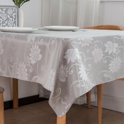 Κίνα Waterproof Polyester Cotton Tablecloth For Kitchen Dining Table Decoration Weddings Parties Thanksgiving Christmas Tablecover προς πώληση