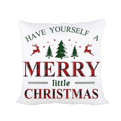 中国 Fashion Christmas Throw Pillow Covers Decorations Pillow Case Polyester Cushion Case For Home Decor 販売のため