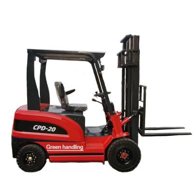 China Hotels High Quality Portable Electric Forklift Customizable Reach Electric Forklift With Good Price for sale