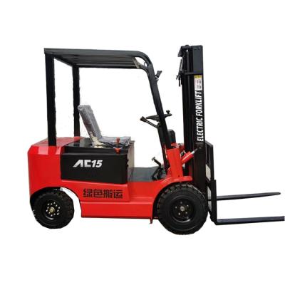 China Hotels Elevator Small Electric Forklift 1t, 3m Four Wheel Forklift Energy Light Forklift New, Safer and More Affordable for sale