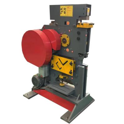 China Retail Multifunctional Manual Combined Big Hole Metal Steel Angle Iron Large Angle Iron Hydraulic Steel Cutting Machine Punch Shear Machine for sale