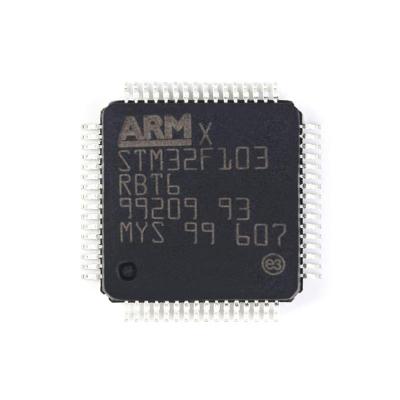 China New and original microcontroller standard integrated circuit IC MCU STM32F103RBT6 for sale