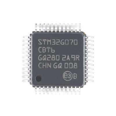 China Standard in stock original IC MCU STM32G070RBT6 controller Chip Microcontrol LQFP-64 STM32 STM32G070 for sale