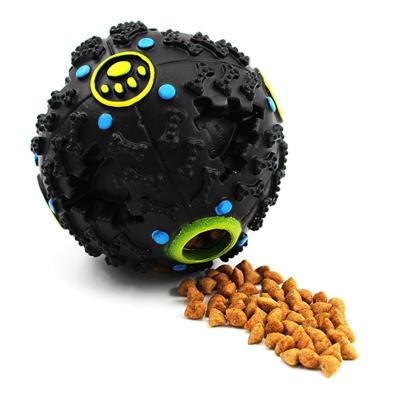 China 2022 Sustainable Best Selling Eco Friendly Sustainable Molar Benefit Non Toxic Food Ball Pet Toys for sale