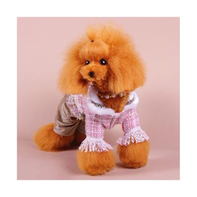 China Professional Stocked Designer Team Princess Dress Warm Winter Dog Clothes for sale