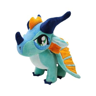 China Dragon Plush Game Animation Toys Fire High Quality Children's Birthday Gift Festival Plush Toys Cotton Wings for sale