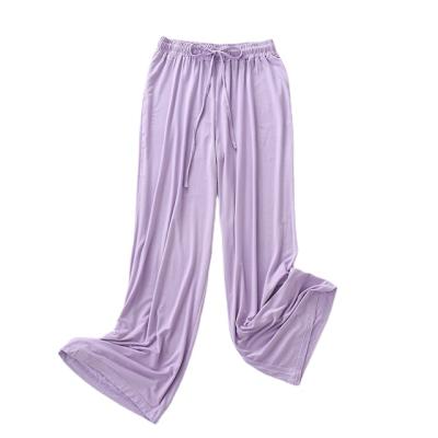 China 2021 QUICK-DRY spring and new summer women's wide-leg pants slimming casual flared pants all-match pants leg-leg for sale