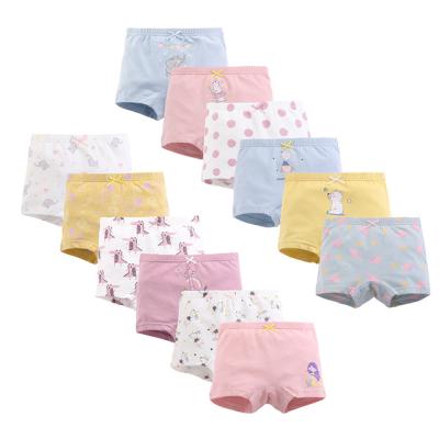 China QUICK DRY Wholesale Cotton Boxer Underwear Girls Kids Small Boxer Kids Shorts Baby Pants for sale