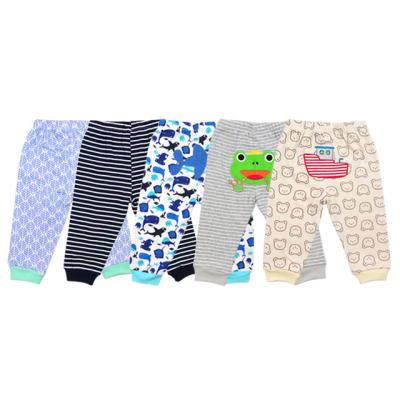 China Anti-wrinkle kids pants spring summer baby pp cotton pants cartoon print pants 5pcs baby long pants bags girls boys girls for sale