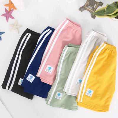 China Wholesale Striped Casual Baby Boys And Girls Sports Pants Baby Shorts Teenage Pants Summer New QUICK DRY Kids Lightly Shorts for sale