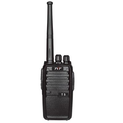 China Factory Direct Sale Walkie Talkie TYT T5 5W VHF 400-470MHz 16CH 1100mAh Battery Two Way Radio T5 for sale