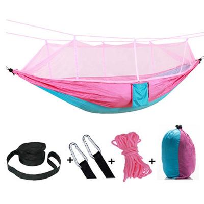 China AIMOYU Ultralight Breathable Adult With Swing Nylon Chair Camping Mosquito Net Hammock Parachute Fabric Aerial Ride Tent for sale