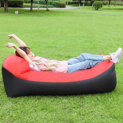 China Simple Folding/Portable Promotional High Quality Modern AIMOYU Pillow Styling Inflatable Sofa Air Sofa for sale