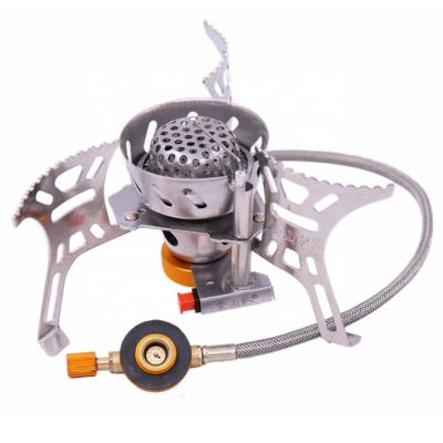 China Foldable. AIMOYU Factory Direct Selling Gas Stove Burner Portable Outdoor Windproof Cooking-Camping Stove Portable Gas Picnic Stove for sale