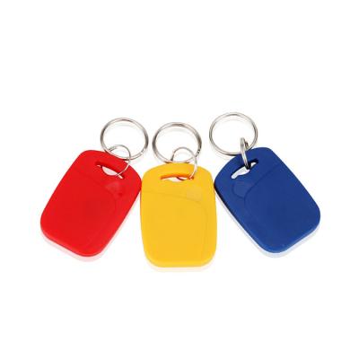 China Durable 13.56mhz and 125khz IC Rfid Keyfob Dual Frequency Identification / Key FOB Tag with Key Chain for Access Control for sale