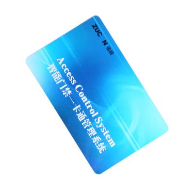 China MINI TAG Zucheng Access Control Attendance System Induction IC M1 Card ID Card for sale