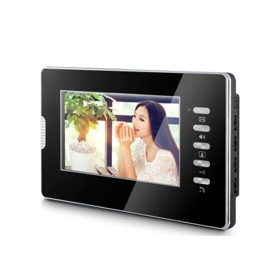 China time & Zucon Assistance 7 Inch Color Screen Door Phone Intercom Memory Card Hands-free Visual Time And Assistance 1920 x 1080 for sale