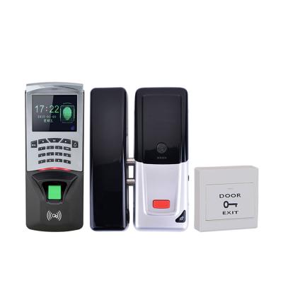 China Waterproof/Waterproof Smart Wireless Remote Control Invisible Electronic Fingerprint Door Wooden Door Lock for sale