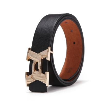 China ALLOY fashion leisure men's and women's artificial leather belt needle belt buckle for sale