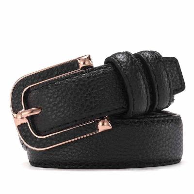 China ALLOY 1902 fashion artificial leather skin with leisure pin buckle belts and style hot factory direct sale for sale