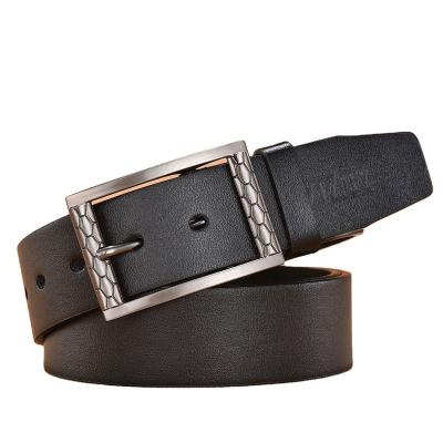 China ALLOY Fashion People Pin Buckle Artificial Leather Belt Leisure Days Men Belt Style Hot Factory Direct Selling for sale