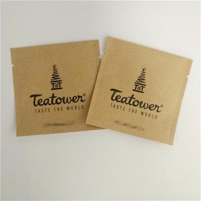 China Coffee Tea Leaves Sachet Paper Bags Three Side Eye Seal Cosmetic Packaging Moisture Proof Individually Cut Cream Bag for sale