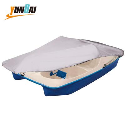 China Including YUNDAI 210D 3 To 5 Band Pedal Boat Cover People Boat Cover Lightweight Breathable Waterproof Outdoor Protector Waterproof Rear Boat Cover for sale