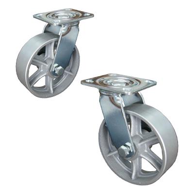 China Other Wheel With Brake Wholesale Removable Swivel Industrial Iron Heavy Duty Trolley Caster for sale