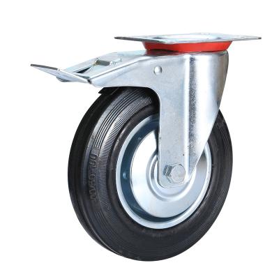 China Other 4 inch 100mm dumpcart industrial movable plastic waste container caster caster wheel for sale