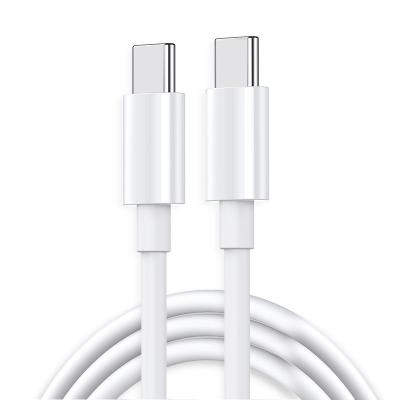 China MP3/MP4 Player 1M 2M Dual Type C To Type C Cable 3A 5A 100W Cable And Usb Wall Charger Fast Charging Cable For Samsung For Xiaomi For Huawei for sale