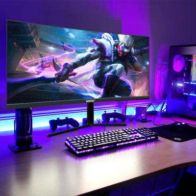 China Not Curved Weier 24 27 32 Inch IPS Gaming Monitor Computer Screen Monitor 2k Anti Blue Light for sale